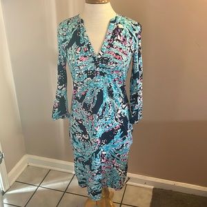 Lilly Pulitzer 3/4 sleeve dress